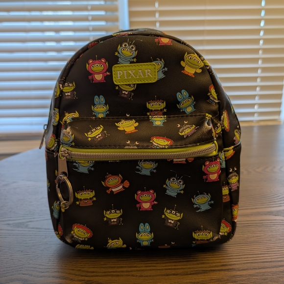 Loungefly Disney Pixar Alien Mixup Mini Backpack - Picture 2 of 9
